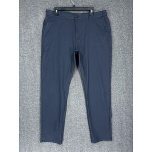 Jack Archer Jetsetter Pants Mens 36x30 Deep Blue Slim Fit Tech